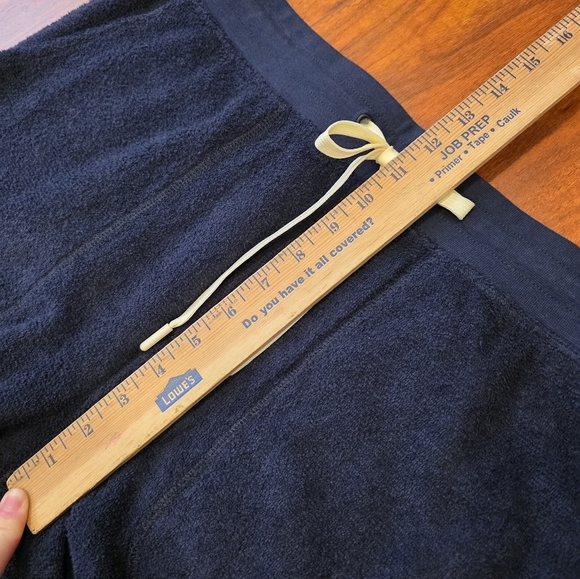 Outerknown Men's Hightide Terry Cloth Sweatpants Joggers Navy Size Medium - Picture 6 of 10